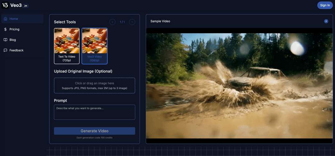 Veo3 Video Generator - Image 1