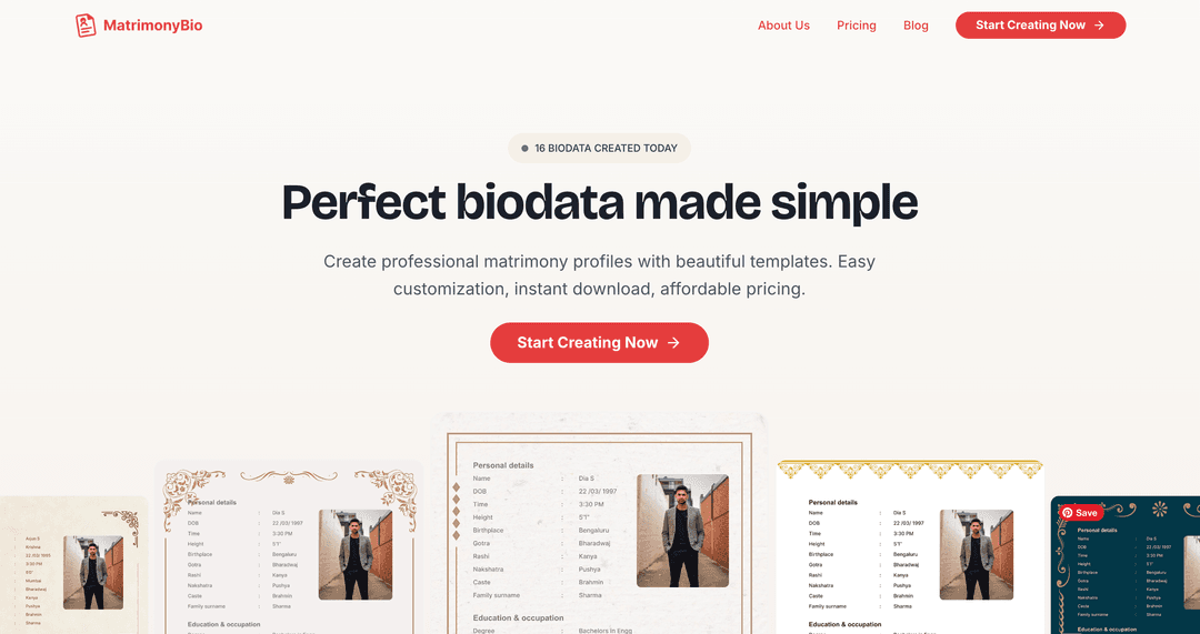 MatrimonyBio - Image 1