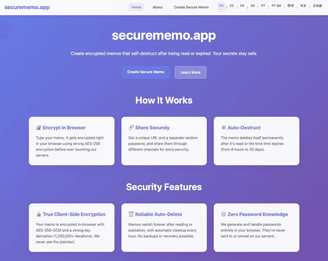 securememo.app - Image 1