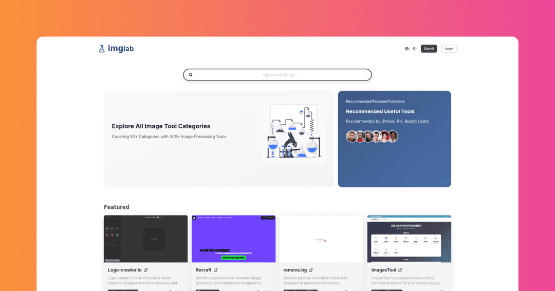 ImgLab - Visual AI Tools Directory - Image 1