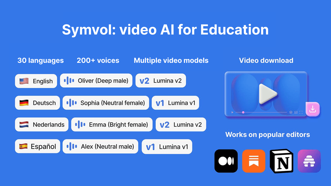 Symvol - text-to-video - Image 1