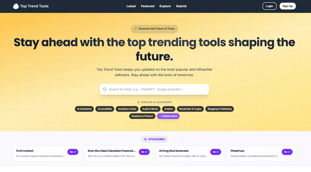 Top Trend Tools - Image 1