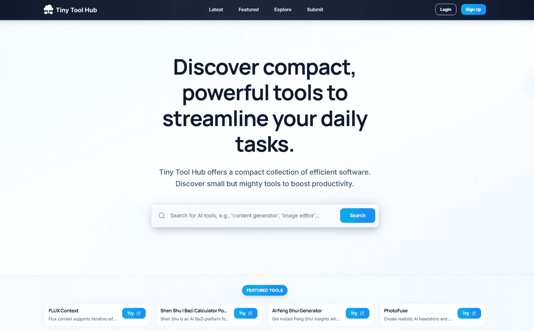 Tiny Tool Hub - Image 1