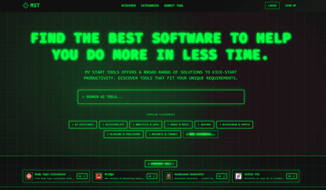 My Start Tools - Image 1