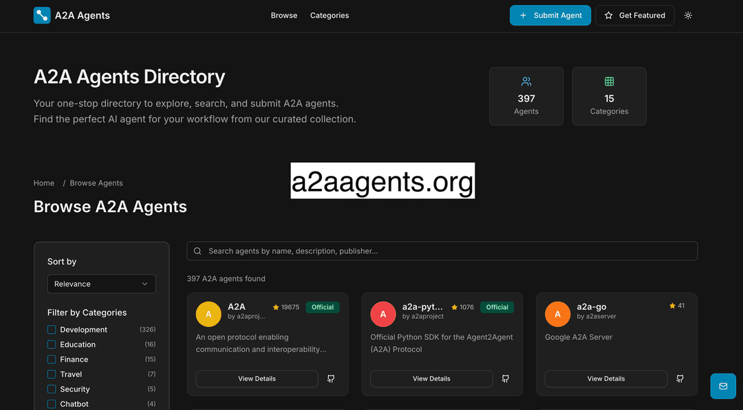 A2A Agents Directory - Image 1