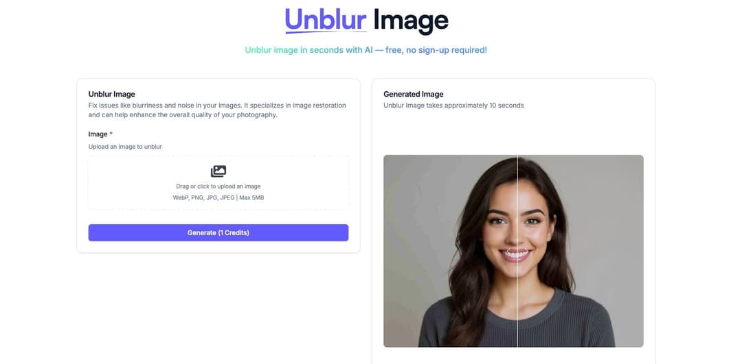 Unblur Image AI - Image 1