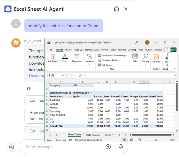 Excel AI Tools 4 In 1 - Image 1