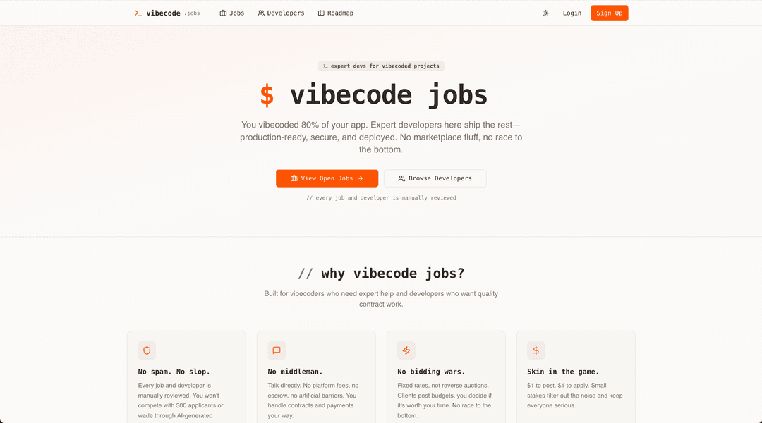 Vibecode Jobs - Image 1