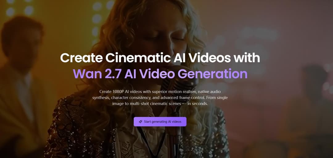 Wan 2.7 AI Video Generator - Image 1