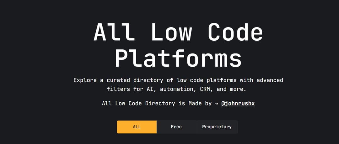 Low Code Platforms - Image 1
