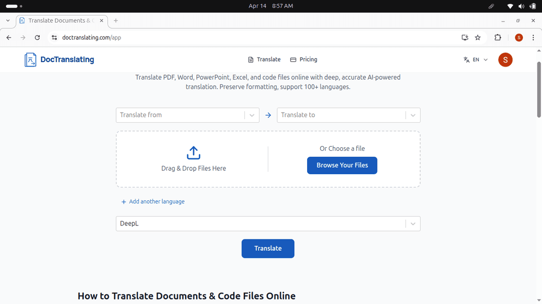 DocTranslating - Image 1