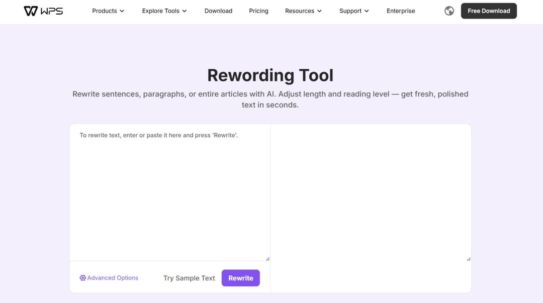 Rewording Tool - Image 1