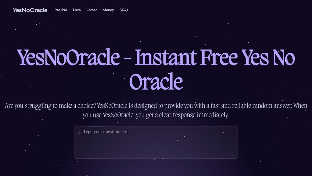YesNoOracle - Image 1