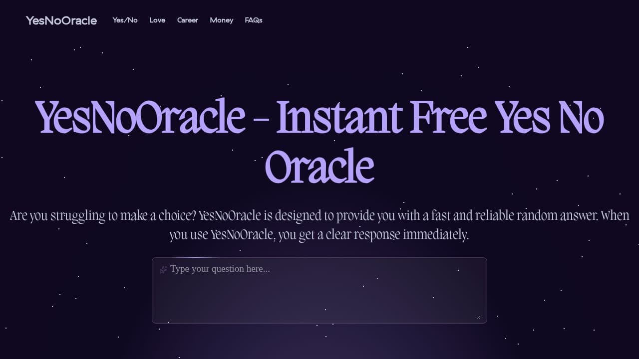 YesNoOracle - Image 1