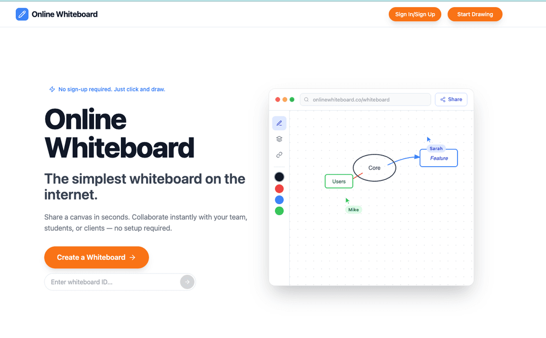 Online Whiteboard - Image 1