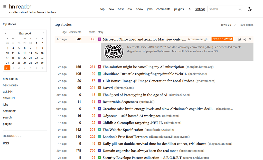 HN Reader - Image 1