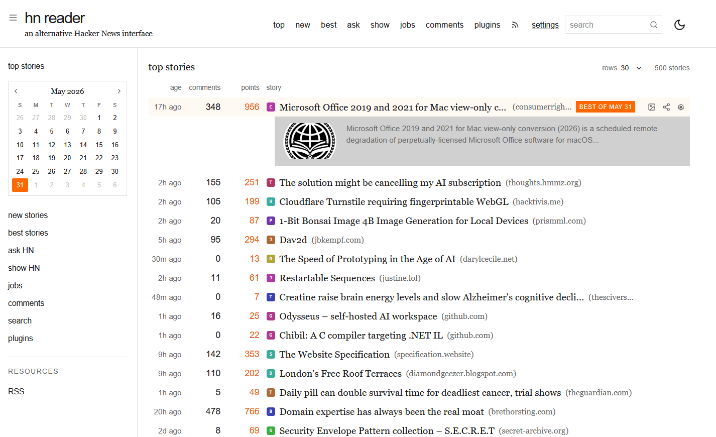 HN Reader - Image 1