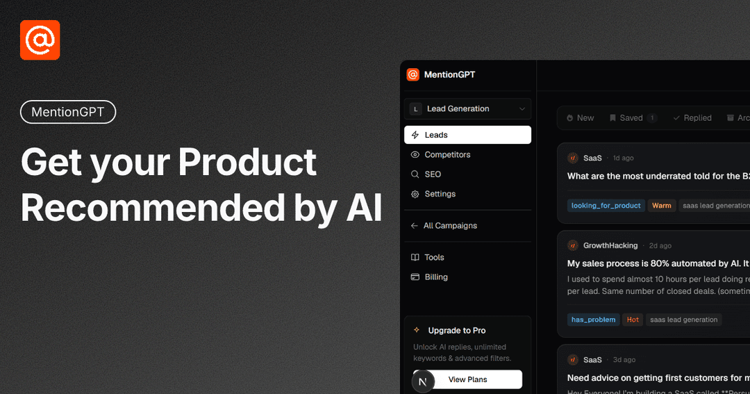 MentionGPT - Marketing on autopilot - Image 1