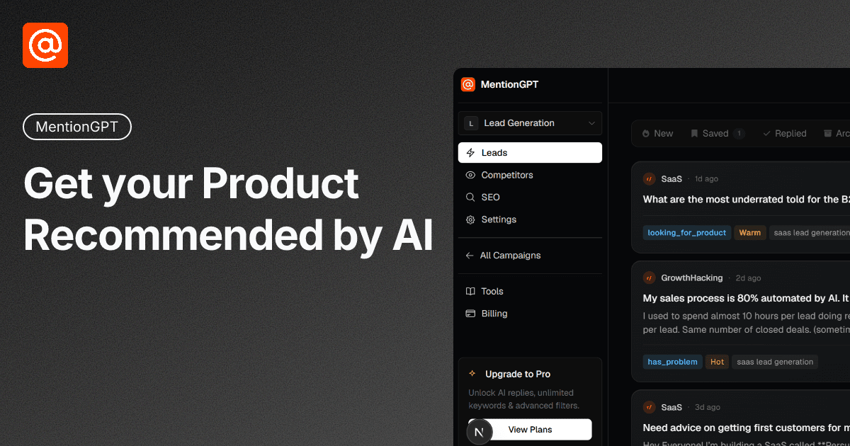 MentionGPT - Marketing on autopilot - Image 1