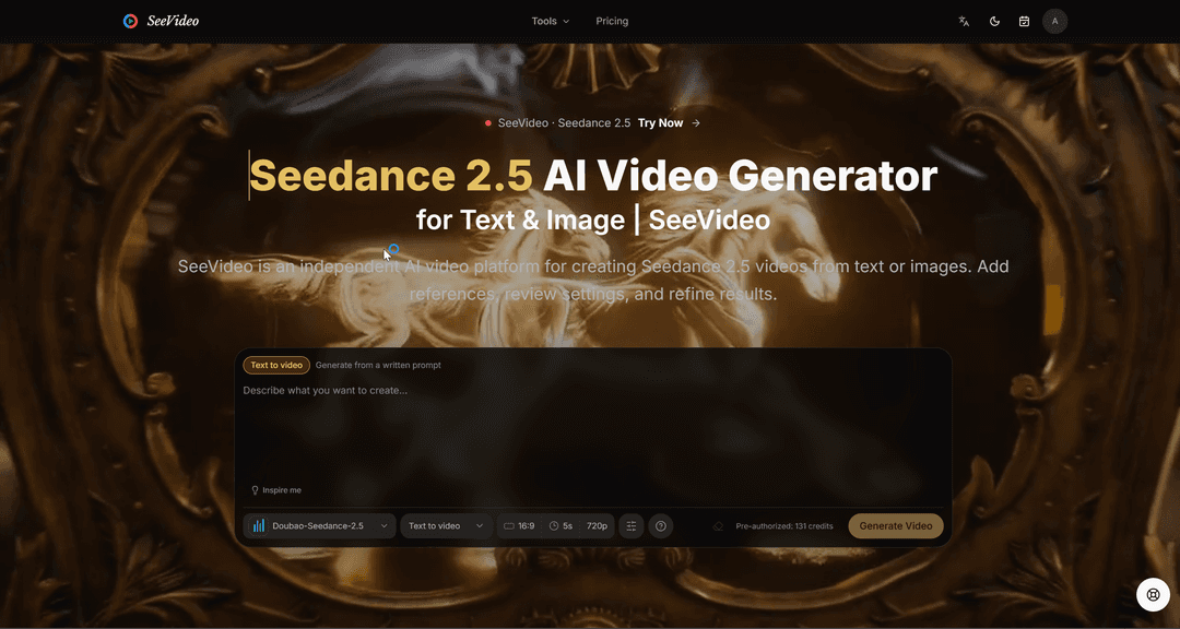 Seedance 2.5 AI Video Generator for Text & Image - Image 1
