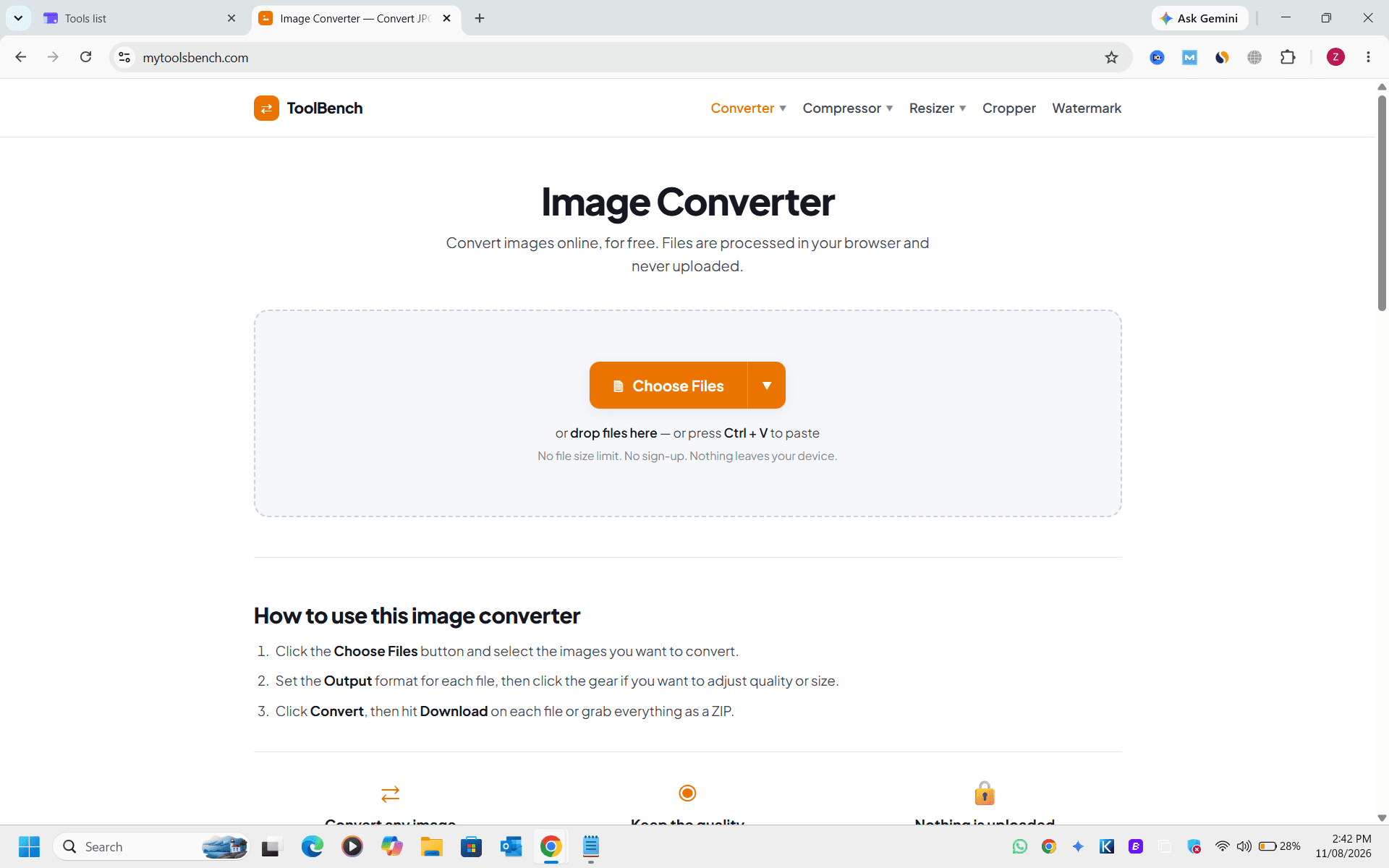 Toolsbench - Image 1