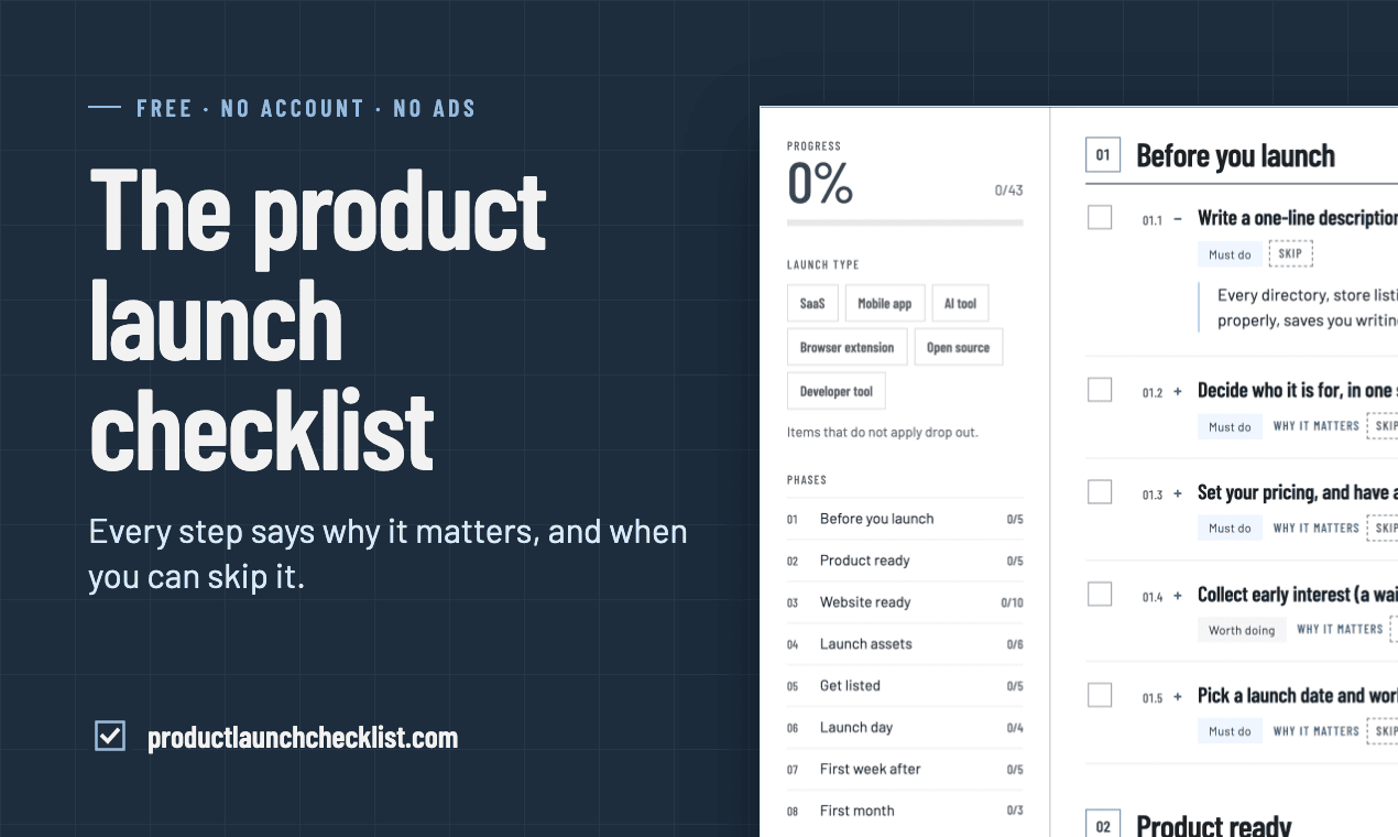 Product Launch Checklist - Image 1