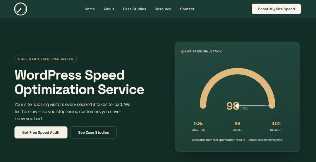 WordPress Speed Optimization Service - Image 1