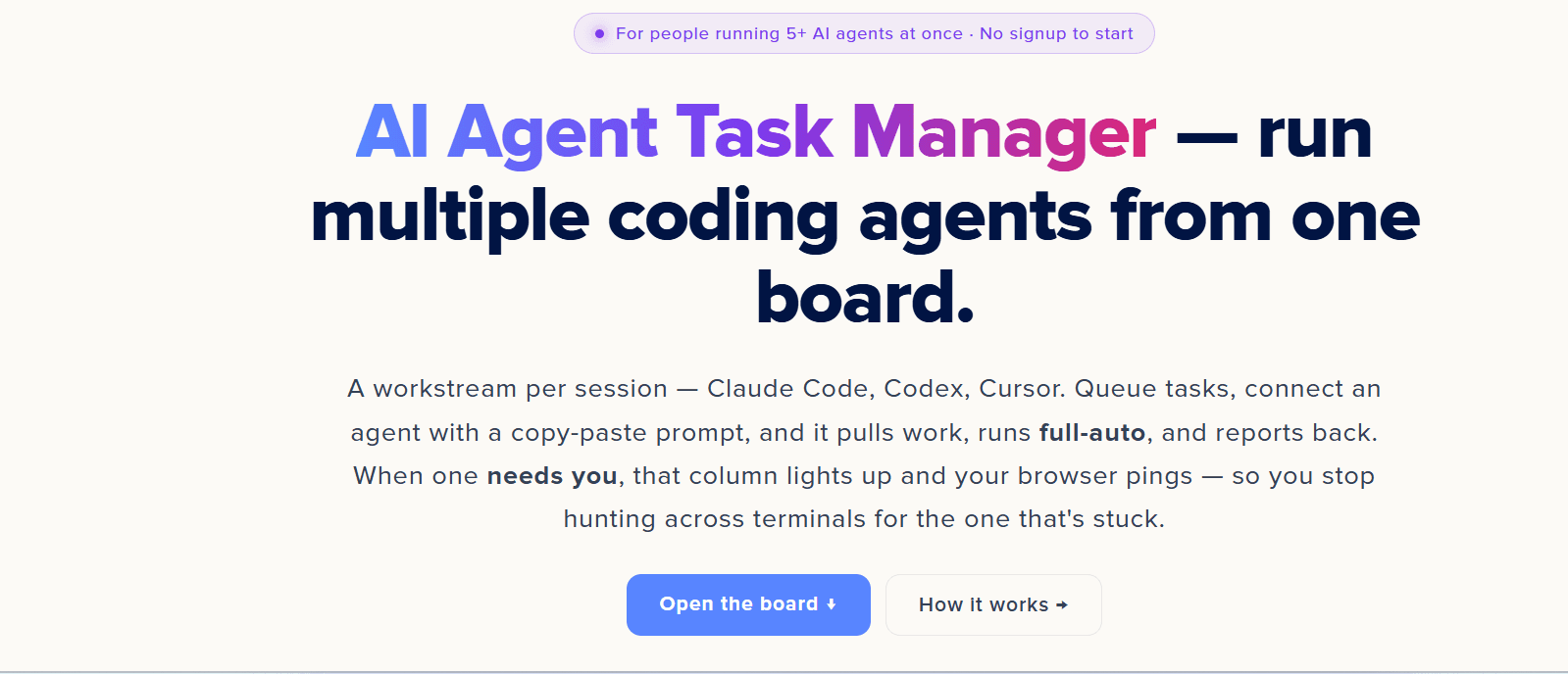 AI Agent Task Manager - Image 1