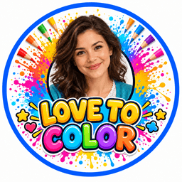 Love to Color logo