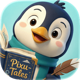 Pixloo: Create and Read Stories logo