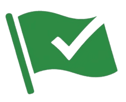 Tea App Green Flags logo